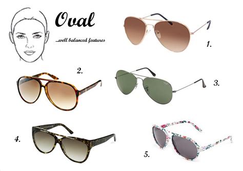 sunglasses for oval shaped face